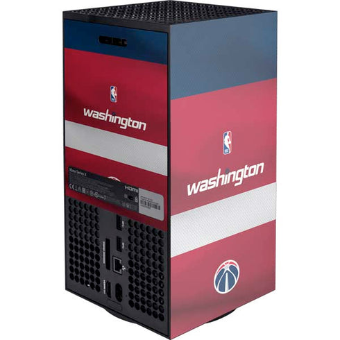 NBA Washington Wizards Jersey XBox Series X Digital Edition Console Skin